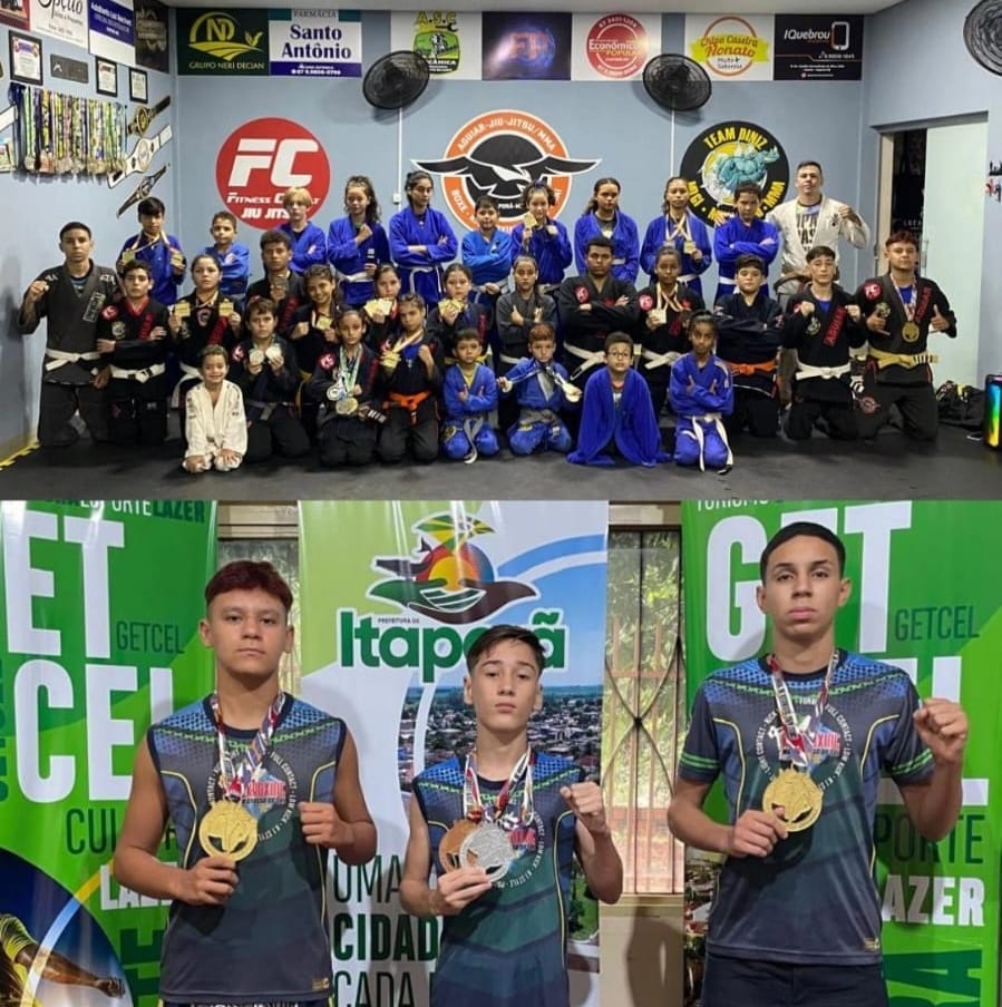 Emoção marca os Team Aguiar no Campeonato Estadual de Kickboxing e no Campeonato Pantanal Internacional de Jiu-Jitsu