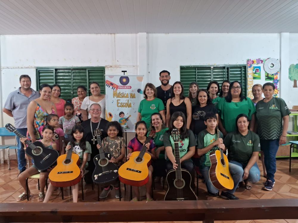 Iniciação Musical chega às Escolas da Reme de Itaporã