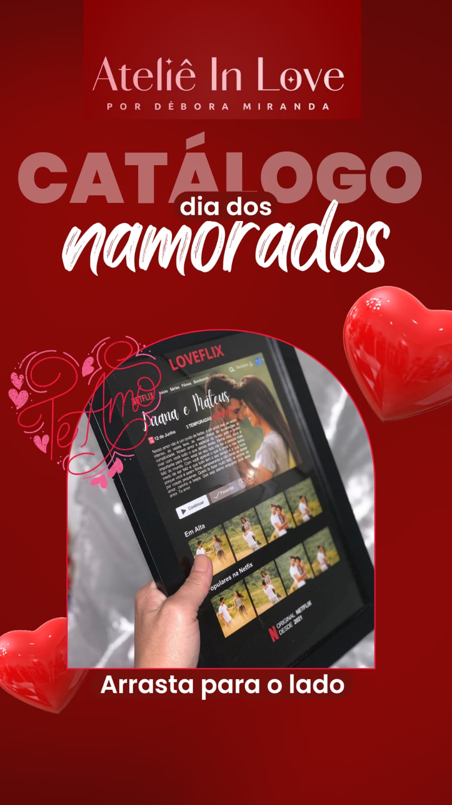 Itaporã: confira as opções do Ateliê In Love para o Dia dos Namorados