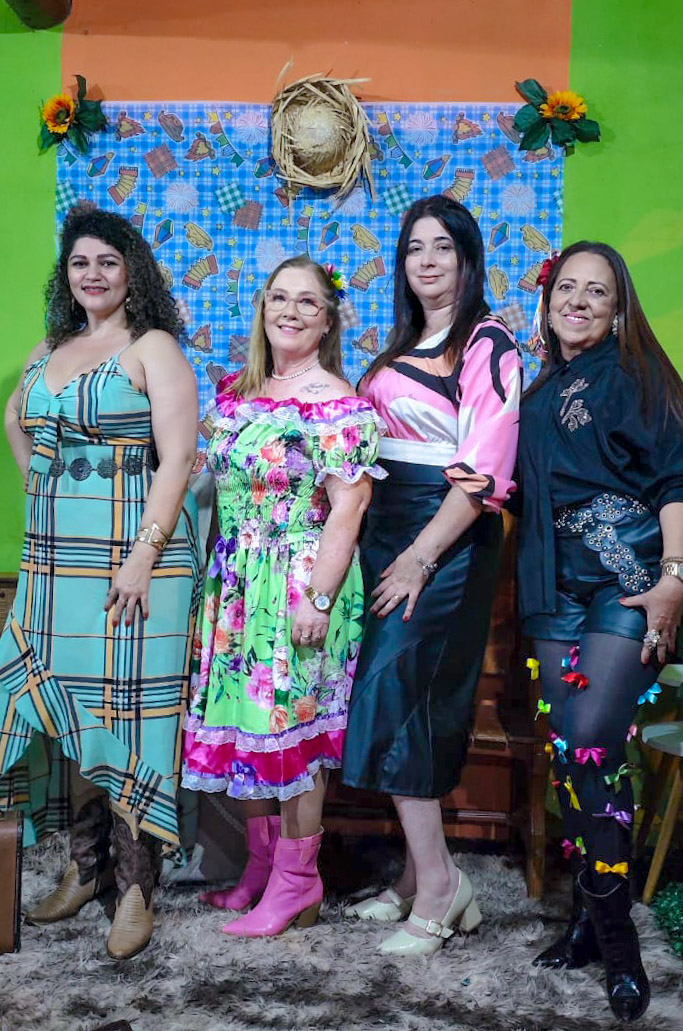 Arraiá das Mulheres Empoderadas foi realizado no sábado em Itaporã (fotos)