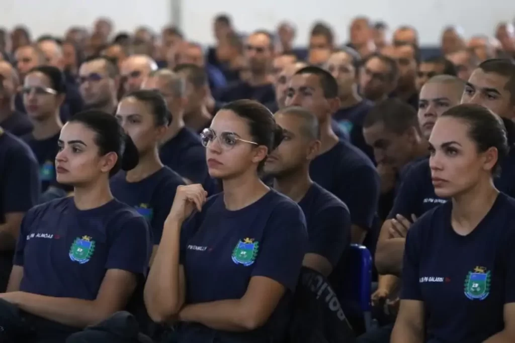 Curso de formação da Polícia Militar de MS (Foto: Álvaro Rezende/GovMS)
