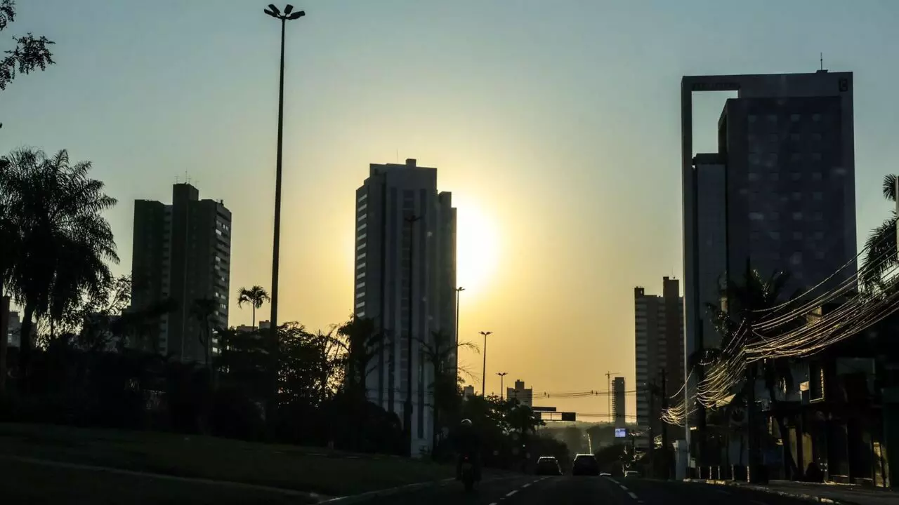 Mato Grosso do Sul vai de 0°C a 41°C em uma semana e previsão indica nova frente fria