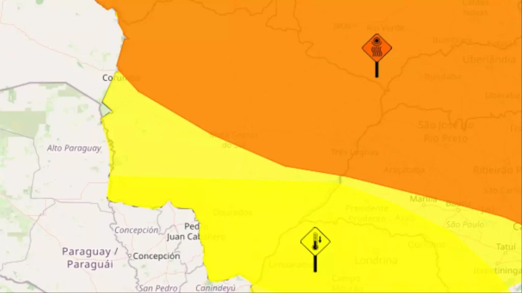 Onda de ar seco e frio sobre o Estado (Inmet)
