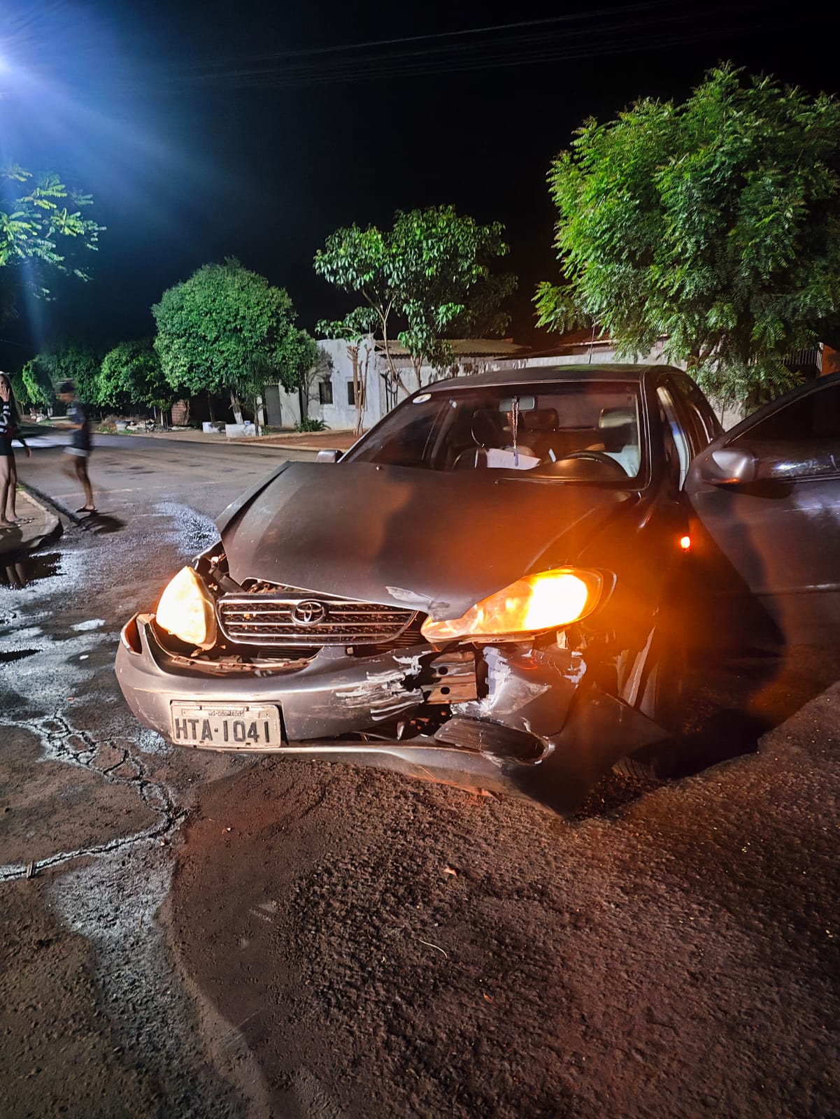 Acidente é registrado na noite desta sexta-feira em Itaporã