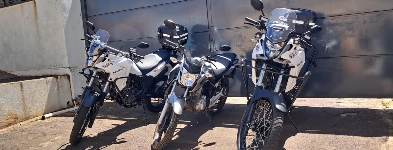 Moto adulterada com placa de Itaporã é presa pela Polícia em SP