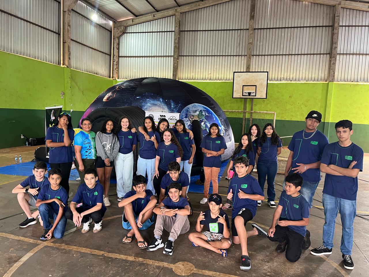 Escola Antônio João Ribeiro recebe Projeto Planetário Itinerante da UEMS – Dourados