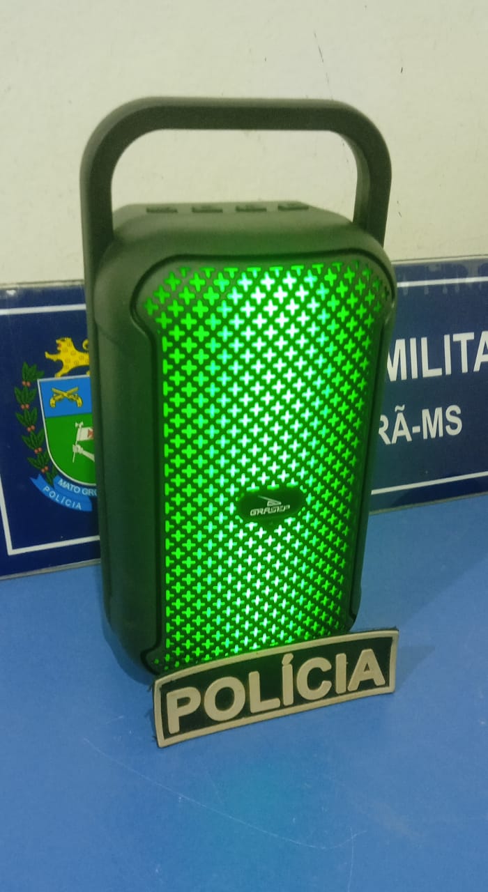 Itaporã: Por causa de som alto, homem vai parar em Delegacia