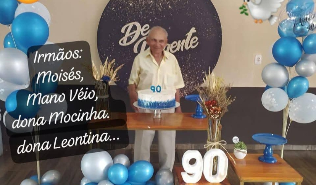 Informamos com pesar o falecimento do senhor Antônio Cândido Pereira