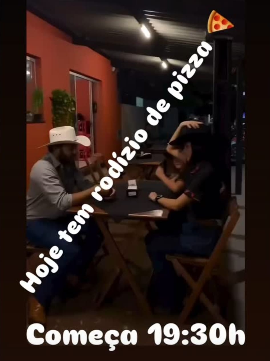 Hoje tem rodízio da Pizzaria Dom Machado; venha experimentar