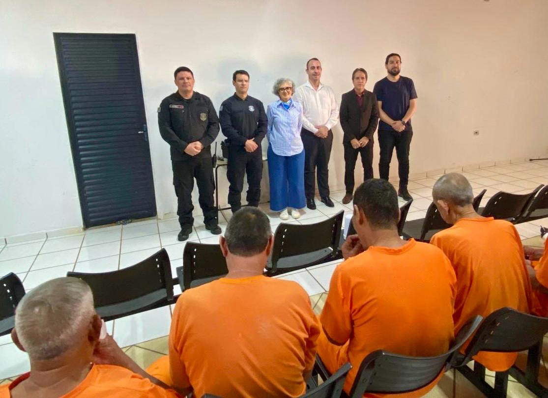 Junho Prata leva cidadania e dignidade ao presídio com o maior número de idosos em MS 
