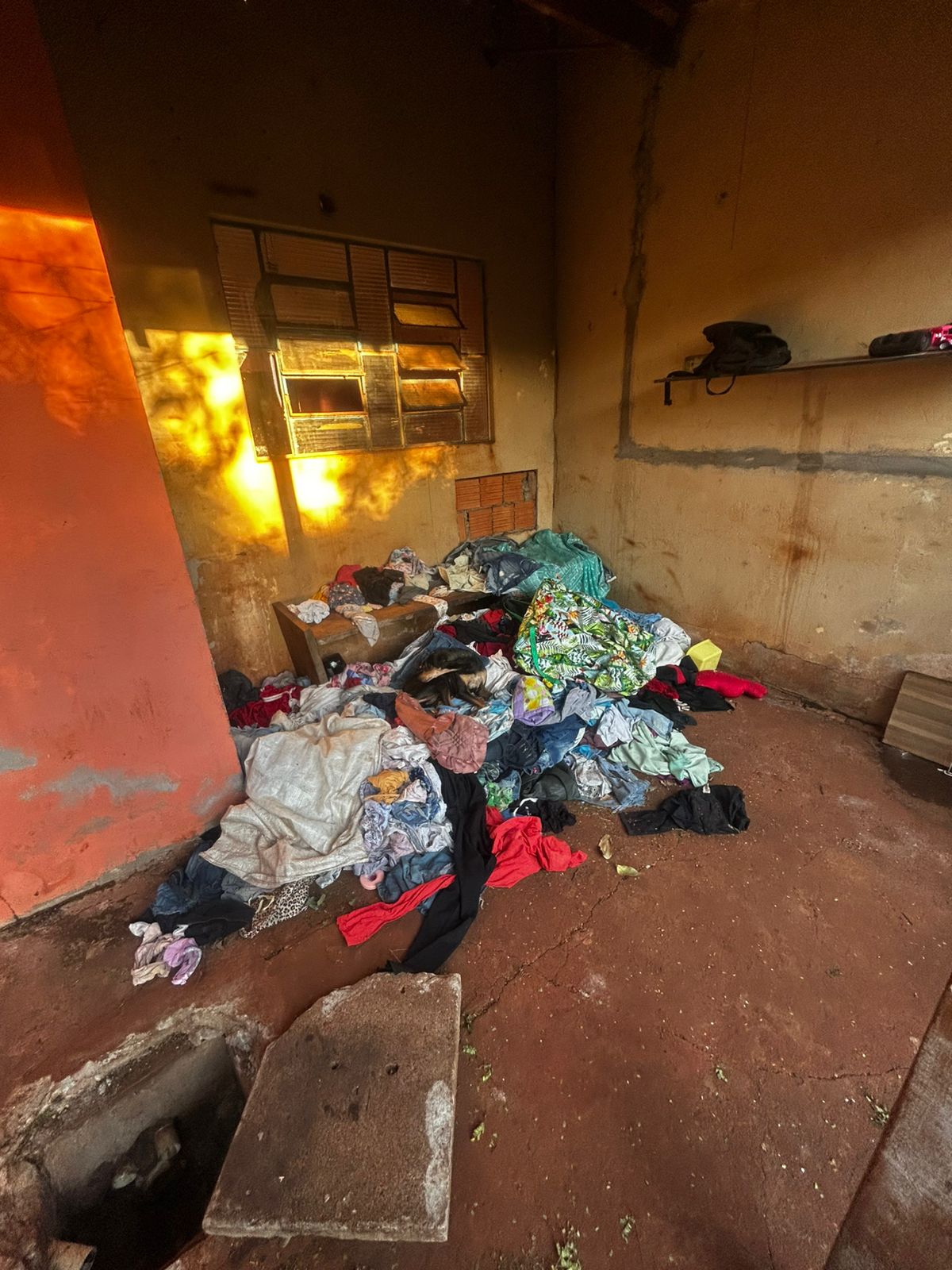 Polícia Militar de Itaporã localiza mulher com necessidades especiais em situação precária, abandonada e com fome