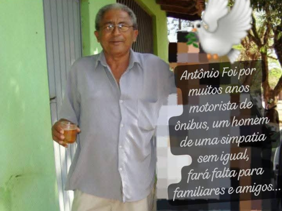 Informamos com pesar o falecimento do senhor Antônio Aureliano da Silva (Moita Branca)