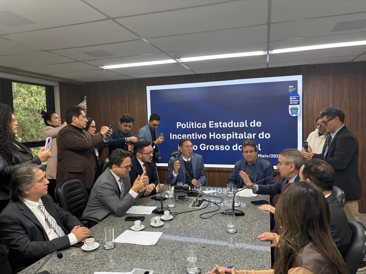 Com foco na eficiência e redução de filas, Governo de MS apresenta nova estratégia de financiamento da Saúde no Estado