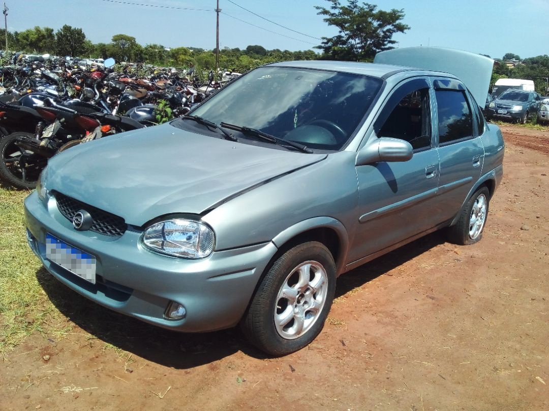Leilão do Detran tem Corsa Classic a R$ 3,5 mil e 81 motocicletas
