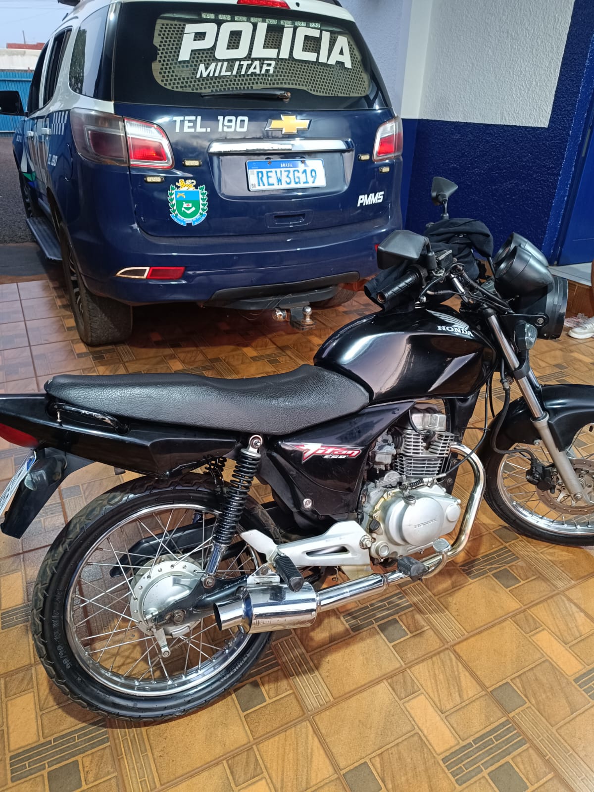 Itaporã: motociclista é preso por perturbação do sossego público