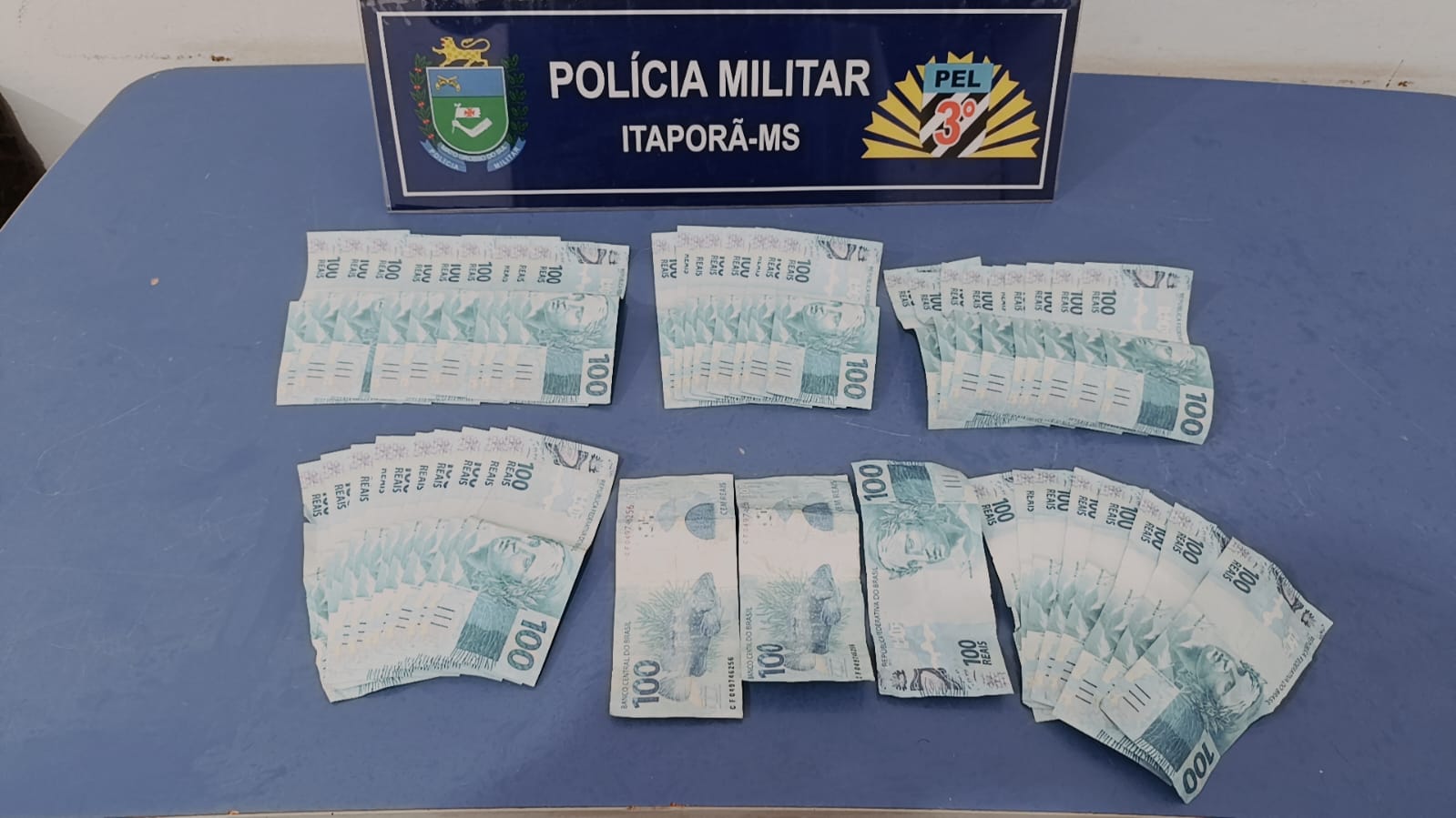Polícia Militar de Itaporã apreende quase R$ 5 mil em cédulas falsas após Itaporaense comprar bebida em comércio