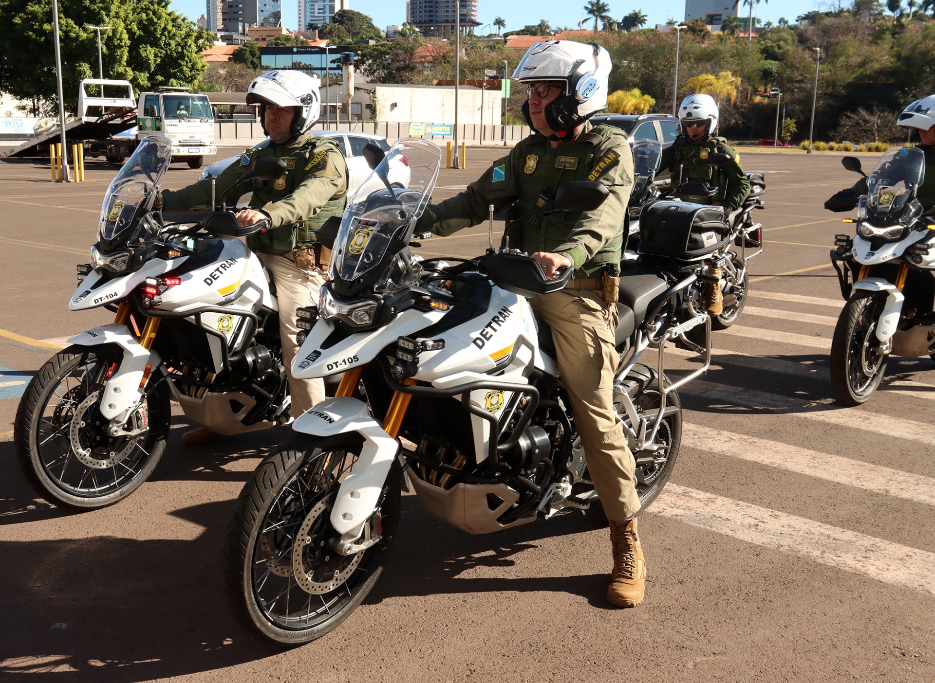 Segurança viária ganha reforço: Detran de MS cria equipe de patrulheiros motociclistas