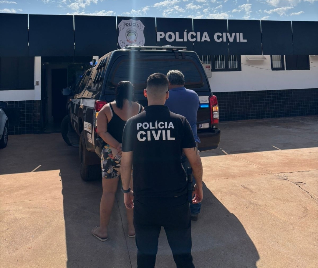 Polícia Civil, por meio da Delegacia de Itaporã, prende indivíduo por possíveis estupros de vulnerável contra suas filhas e enteadas, e sua atual companheira por ser conivente com os crimes