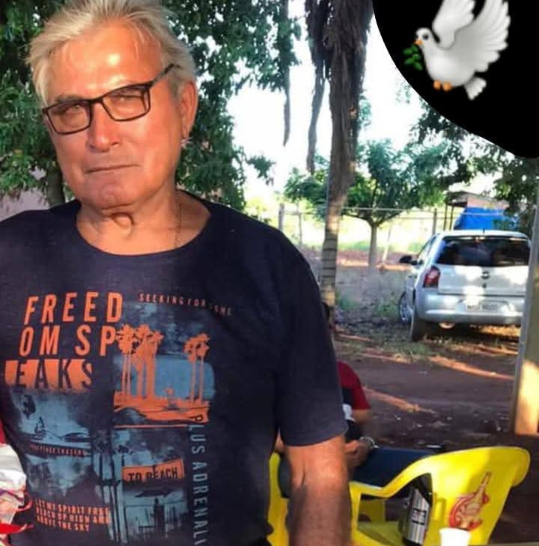 Noticiamos com pesar o falecimento do senhor Auderi Anizio Alves