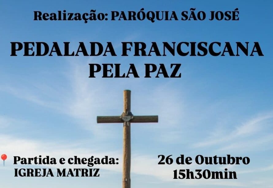 Itaporã se prepara para a Pedalada Franciscana Pela Paz no dia 26 de outubro