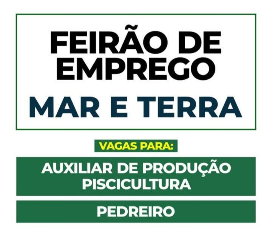 Feirão de Emprego Mar e Terra oferece vagas nesta quarta-feira em Itaporã