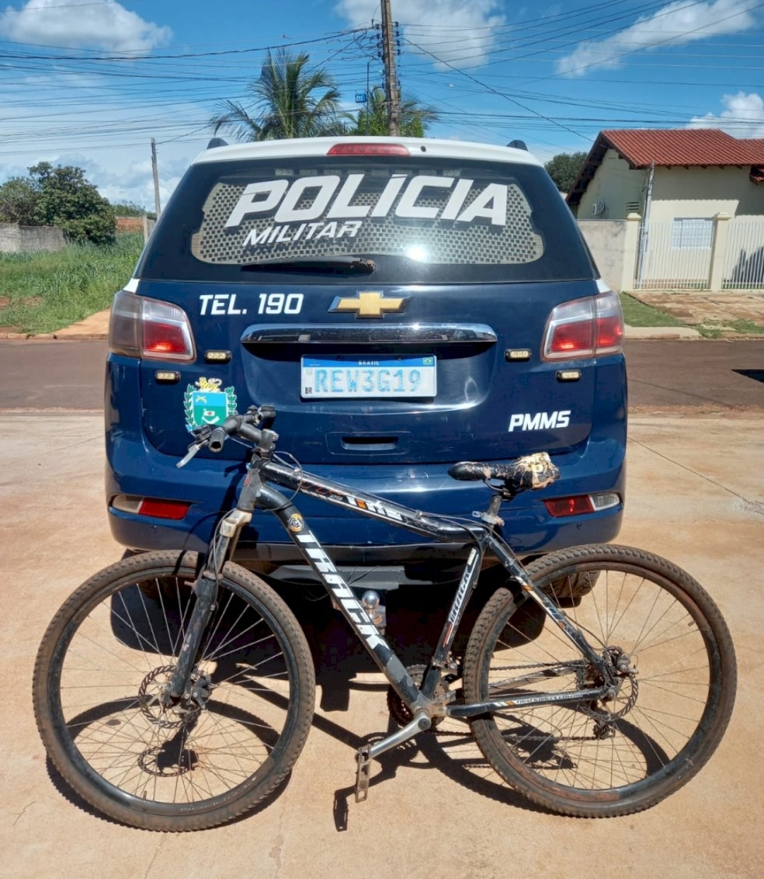 Itaporã: homem envolvido em diversos furtos é preso após perseguição policial