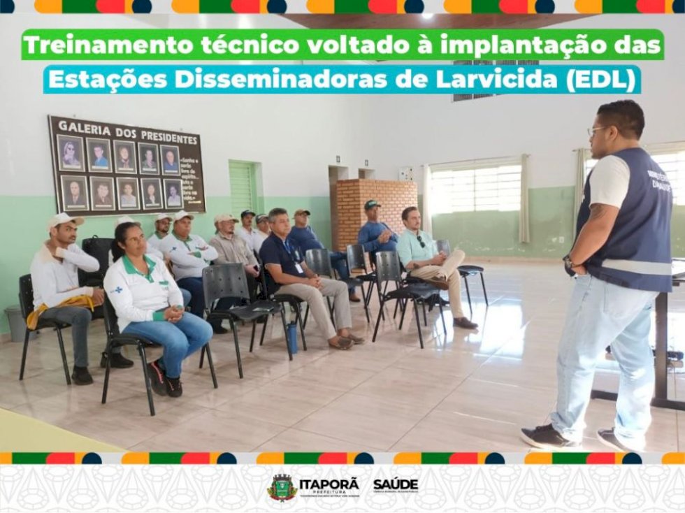 Itaporã avança no combate à dengue e chikungunya com nova tecnologia implantada na quinta-feira