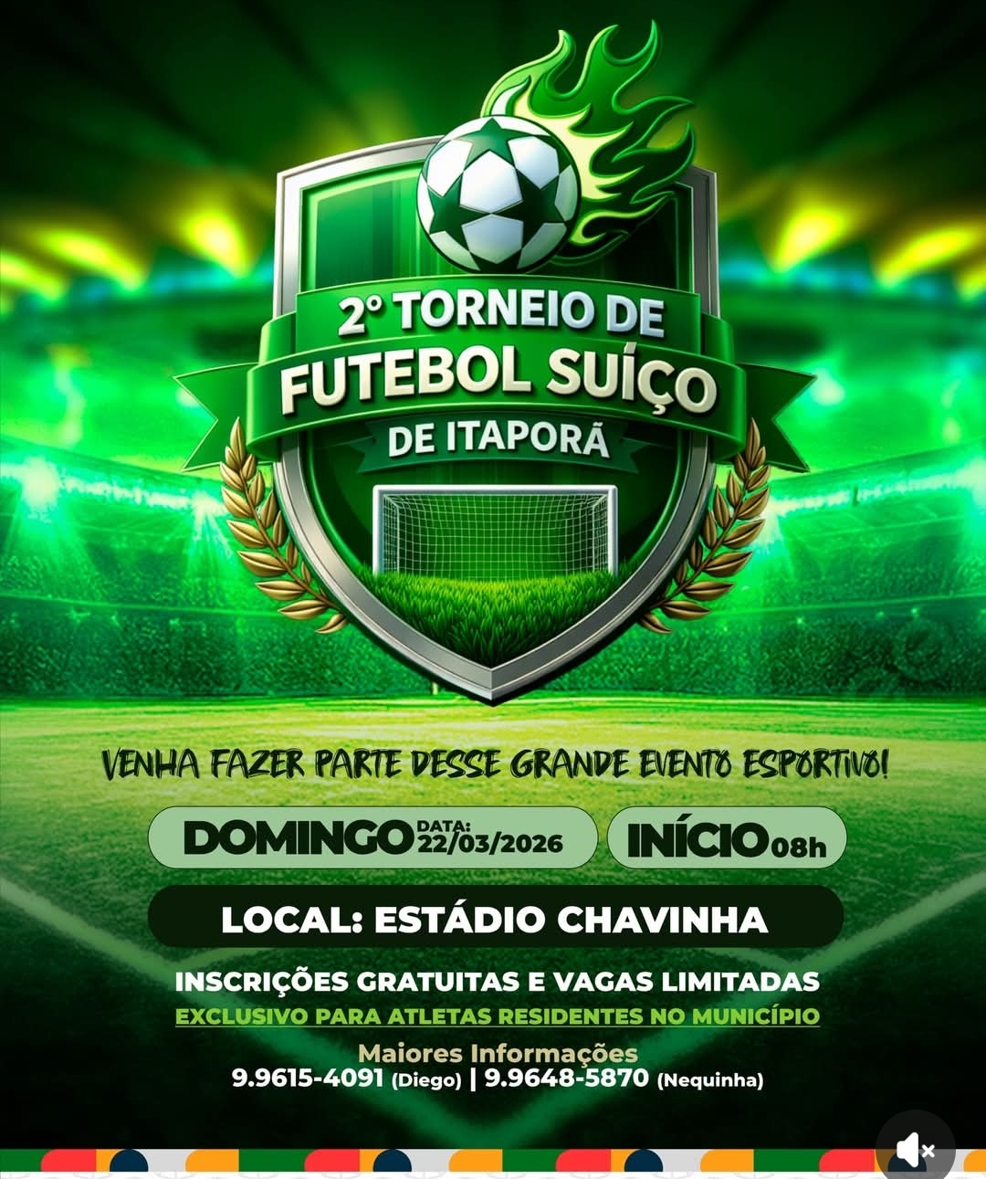 Prefeitura promove 2º Torneio de Futebol Suíço e fortalece o esporte no município