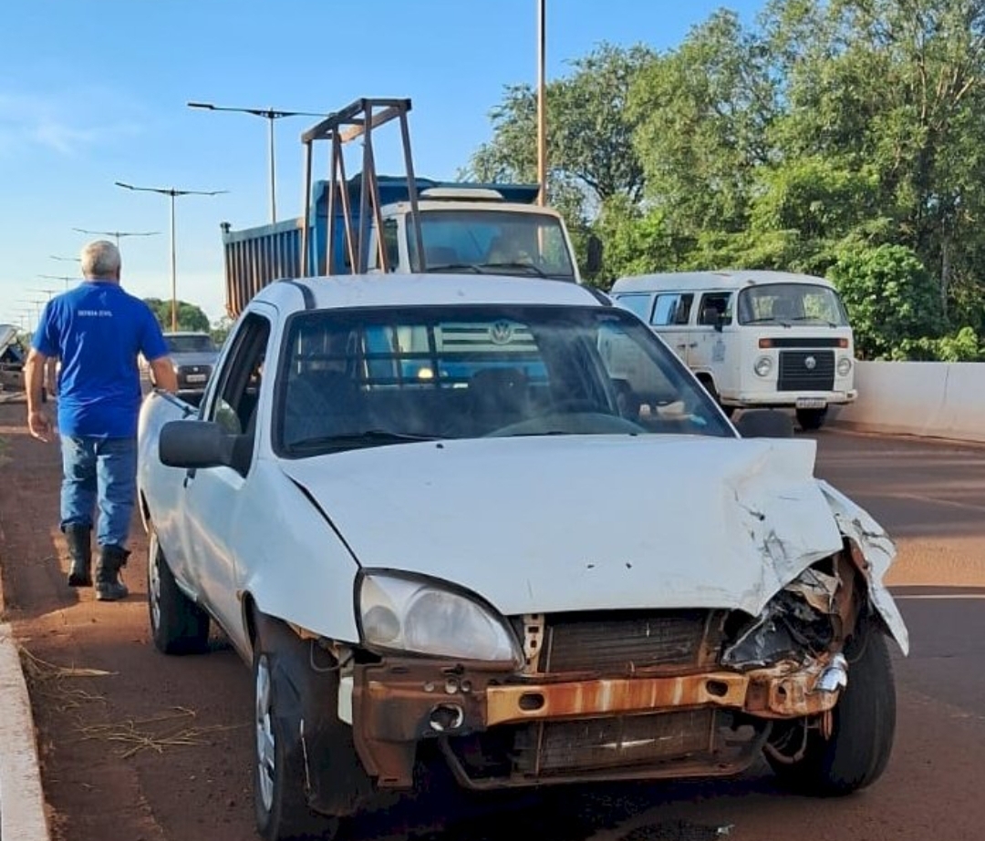 Itaporã: Colisão na MS-156 deixa duas pessoas feridas e mobiliza equipes de socorro