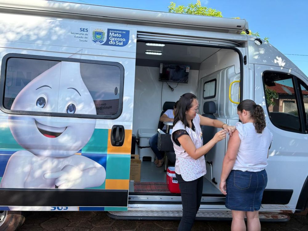 Vacimóvel realiza atendimentos em Itaporã e amplia cobertura vacinal no município
