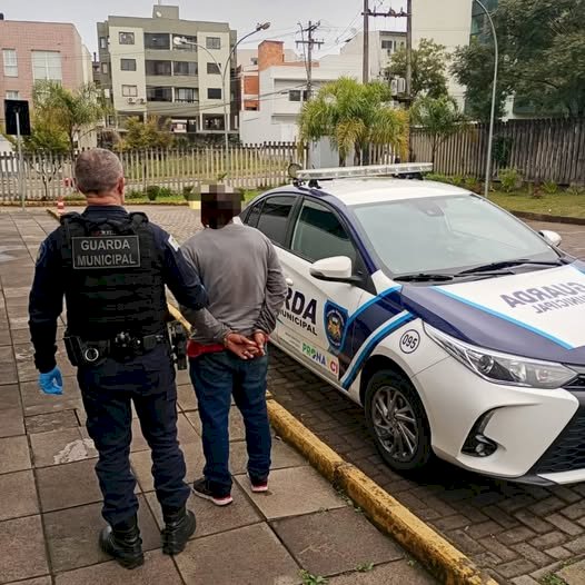 Foragido da Justiça natural de Itaporã é capturado pela Guarda Municipal de Caxias do Sul