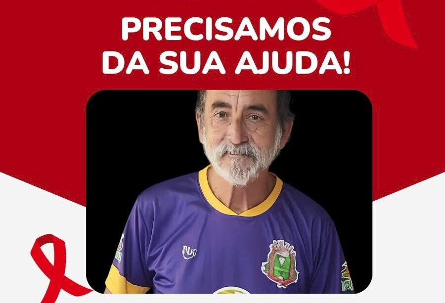 Treinador Dema precisa da solidariedade da comunidade para cirurgia cardiovascular