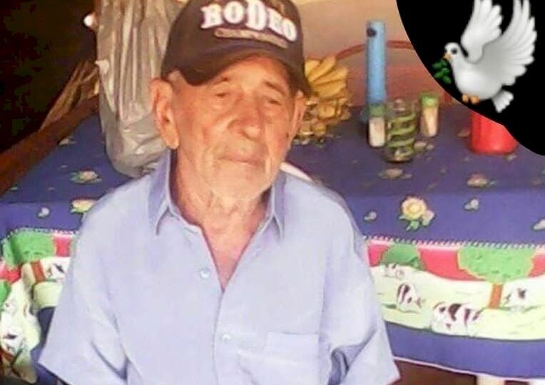 Noticiamos com pesar o falecimento do senhor João Pessoa da Silva
