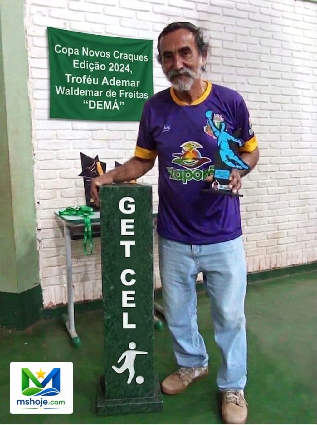 Itaporã perde DEMÁ, referência que formou gerações e marcou a história do esporte