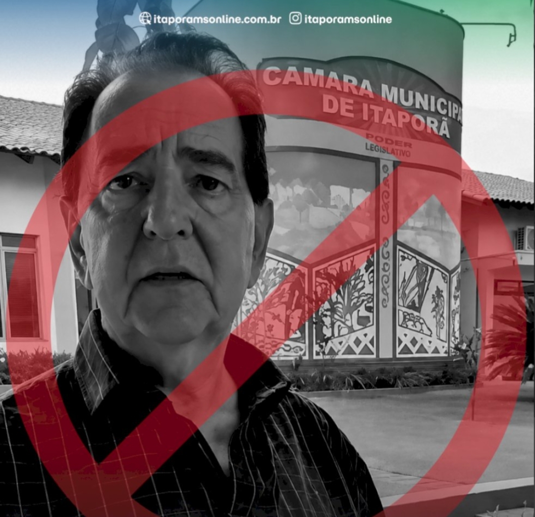 Por 9 votos a 2, Câmara de Itaporã rejeita contas do ex-prefeito Marcos Paco de 2022