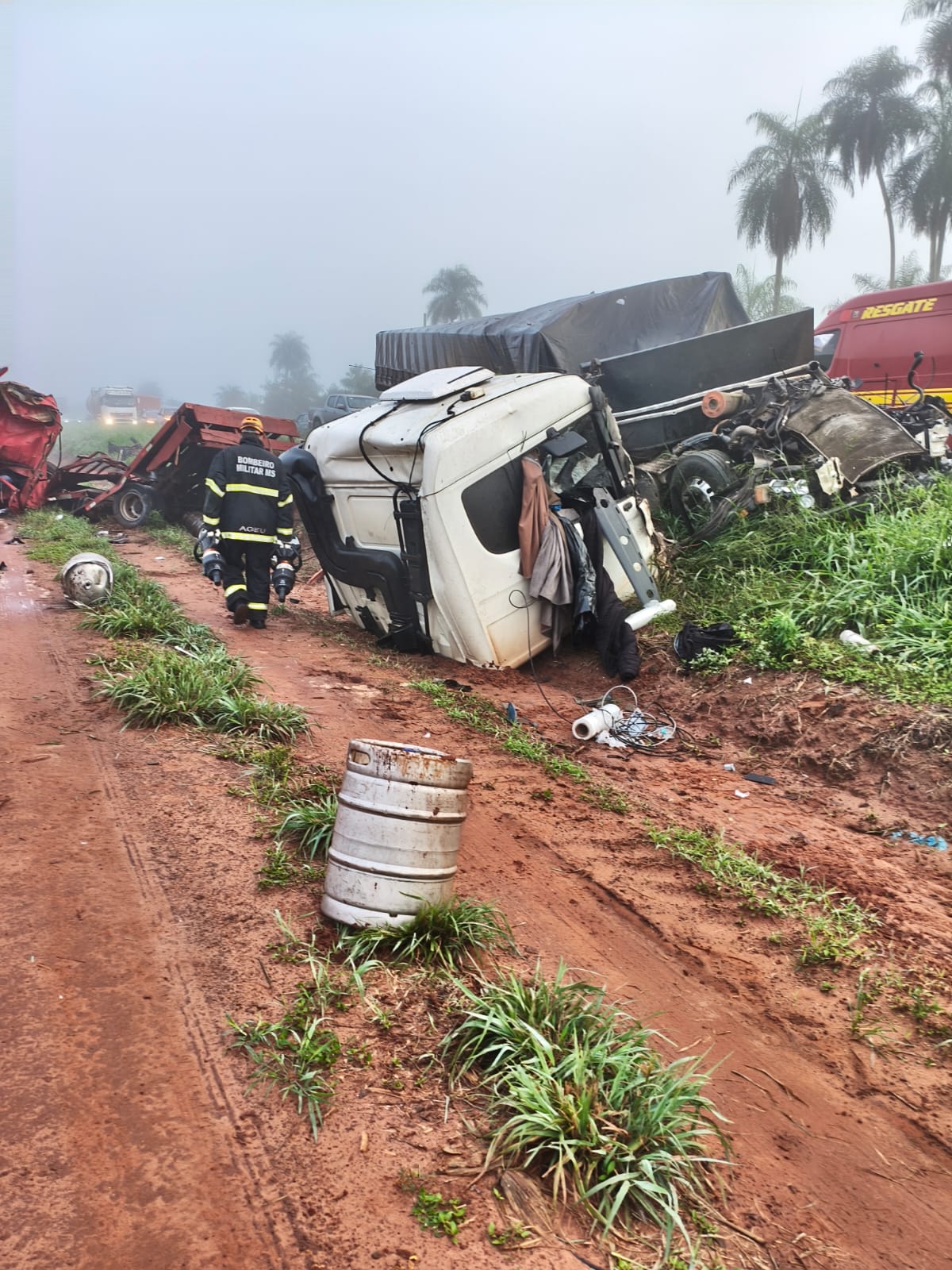 Acidente fatal é registrado na rodovia que liga Itaporã a Maracaju