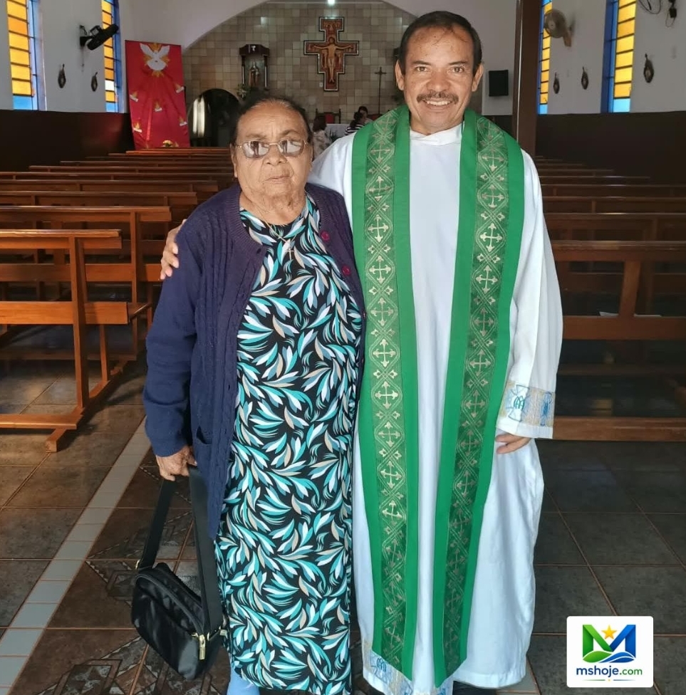 Faleceu Albertiza, mãe do Frei Roberto, Pároco de Itaporã