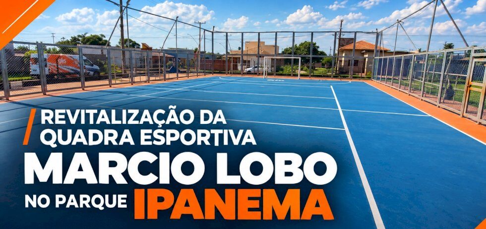 Reinauguração da quadra do Ipanema terá brinquedos grátis e torneio de vôlei
