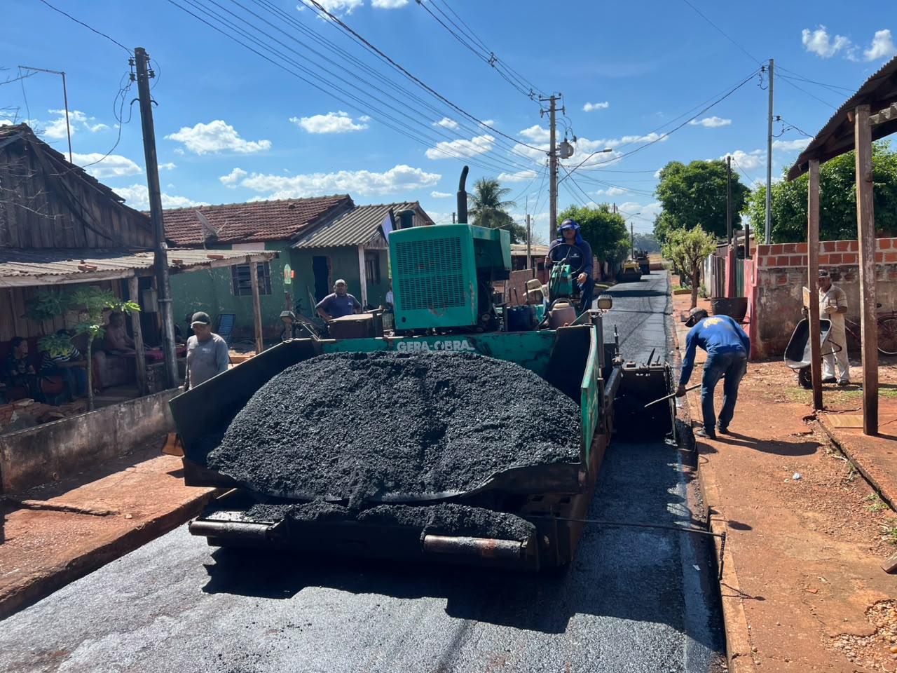 Recapeamento avança na região da Grande COHAB com mais de R$ 1,2 milhão em recursos destinados pelo Deputado Federal Geraldo Resende