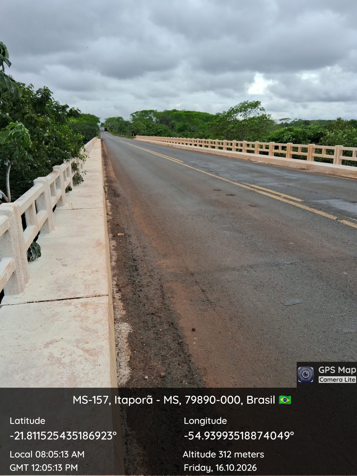 Itaporã: Defesa Civil de Itaporã vistoria pontes após fortes chuvas
