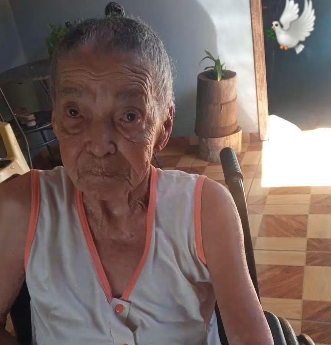 Noticiamos com pesar o falecimento da senhora Maria Joaquina Mondini