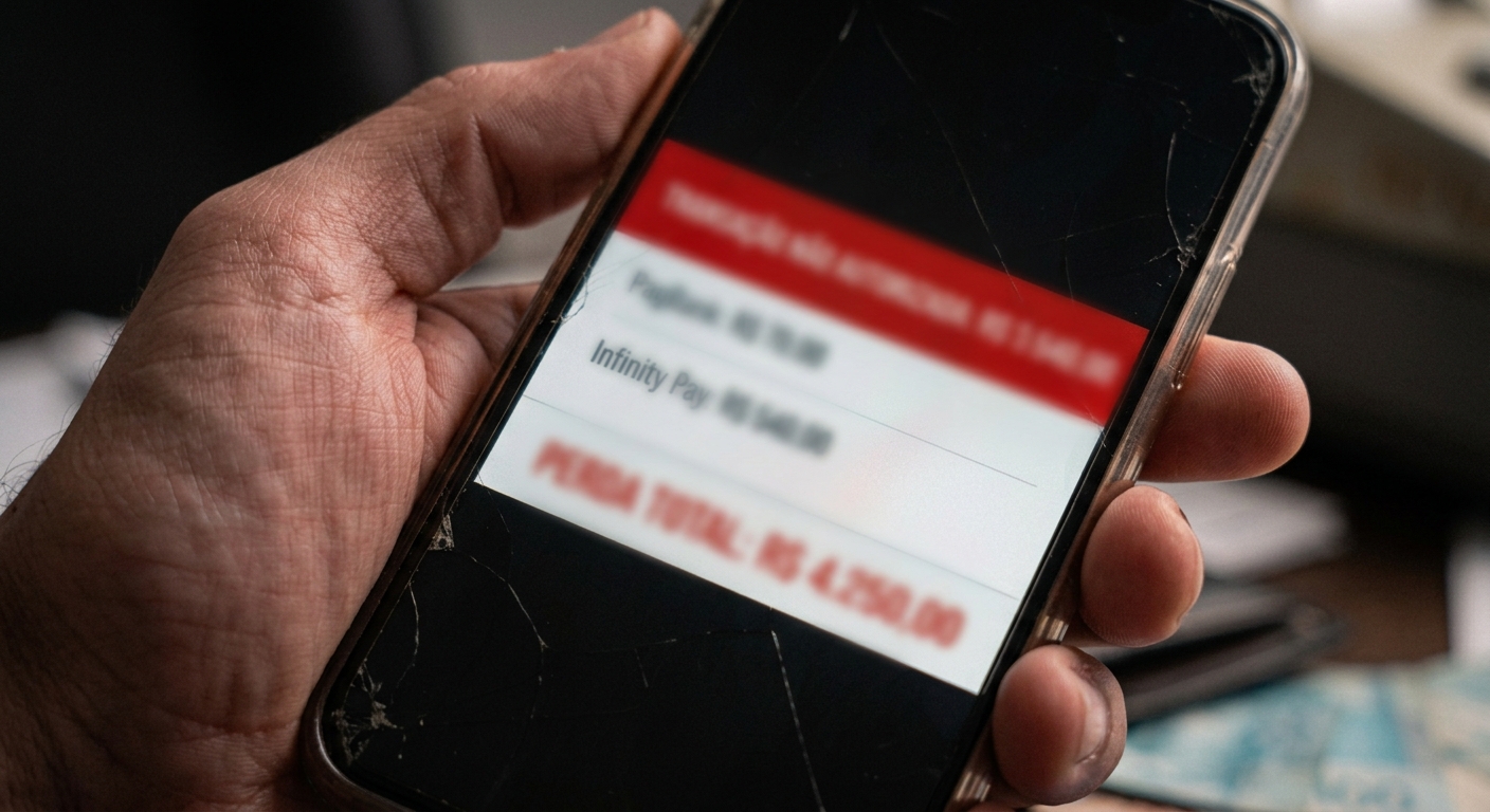 Golpe do falso aplicativo de frigorífico faz comerciante ter celular invadido e perder mais de R$ 4 mil em Itaporã